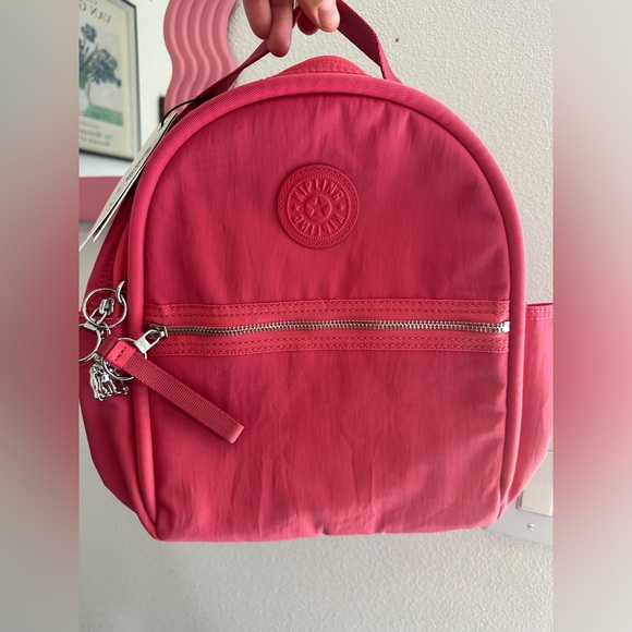 NWT Kipling Kae Backpack Natural Coral - Picture 1 of 14